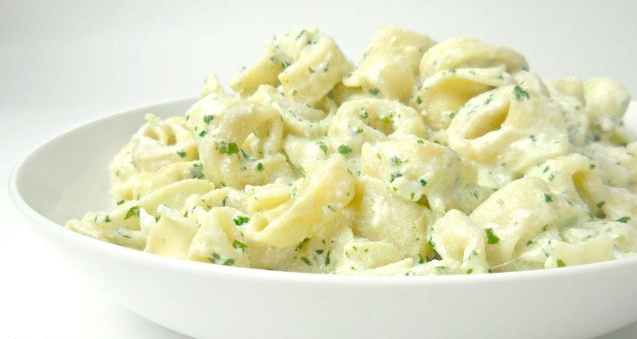 Order Tortellini with Pesto Sauce - Pasta food online from Lunetta pizza store, New York on bringmethat.com