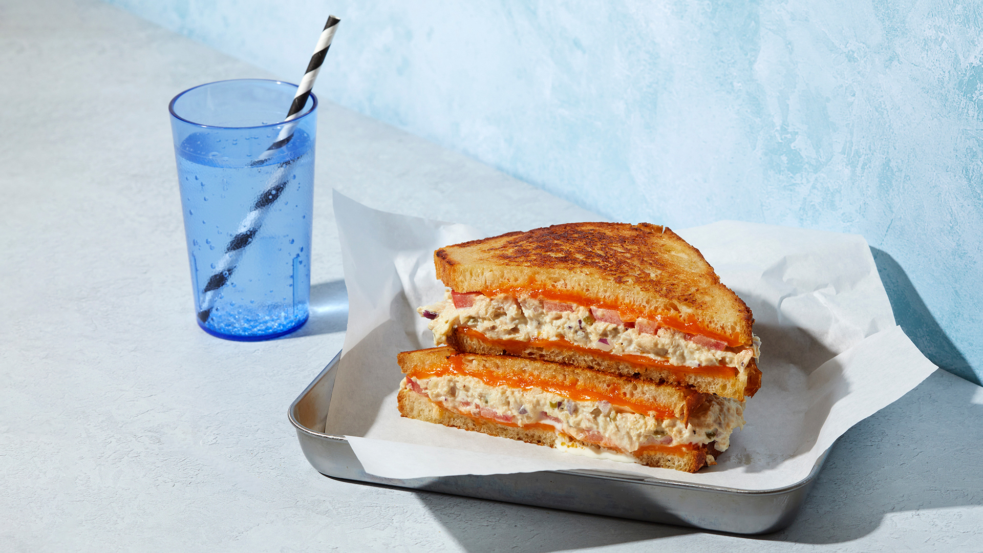 Order The Tuna Melt food online from Grilled & Cheesy store, Chicago on bringmethat.com