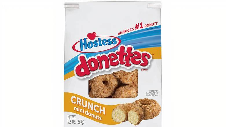 Order Hostess Donettes Crunch Mini Donuts food online from Mac On 4th store, Alton on bringmethat.com