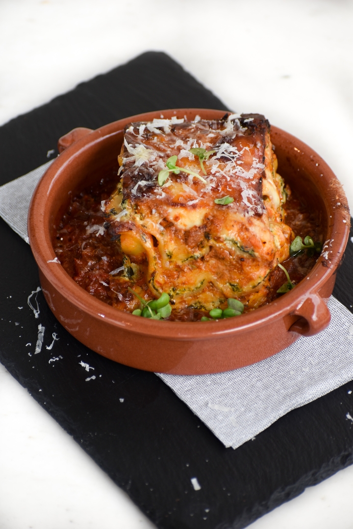 Order Our Impossibly Delicious Lasagna food online from Graze By Sam store, San Diego on bringmethat.com