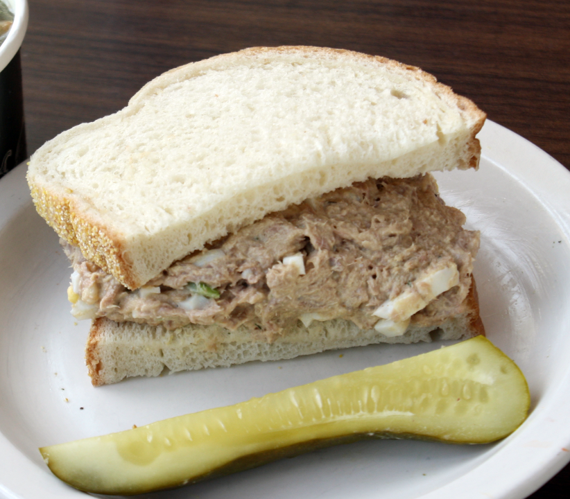 Order Tuna Salad Sandwich food online from Garden Cafe store, Youngstown on bringmethat.com