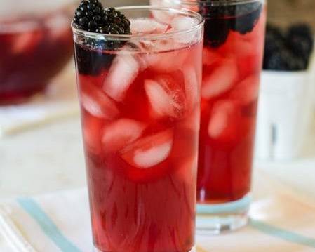 Order Ice Blackberry Black Tea food online from Soup Kettle Grill store, Meridian on bringmethat.com