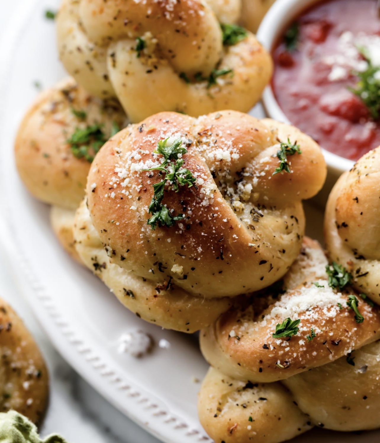 Order 4 Garlic Knots food online from Rocco's Pizzeria store, Bronx on bringmethat.com