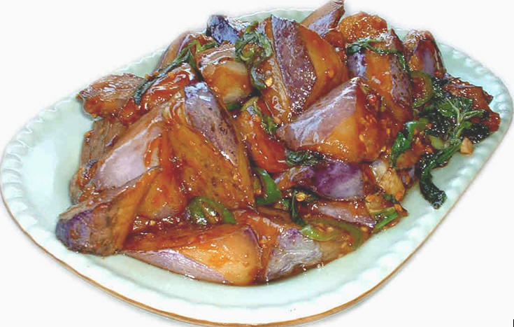 Order Garlic Eggplant 鱼香茄子 food online from Chengdu House store, Valley Village on bringmethat.com