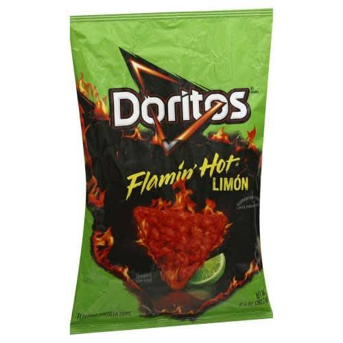 Order Doritos · Flamin Hot Limon Tortilla Chips (9.2 oz) food online from Mesa Liquor store, Mesa on bringmethat.com