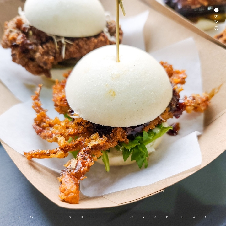 Order Soft Shell Crab BAO food online from The Bao store, Clayton on bringmethat.com
