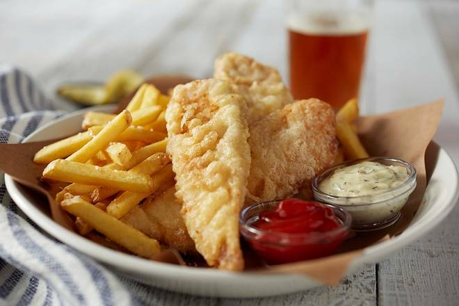 Order Fish & Chips food online from Bonefish Grill store, Greensboro on bringmethat.com