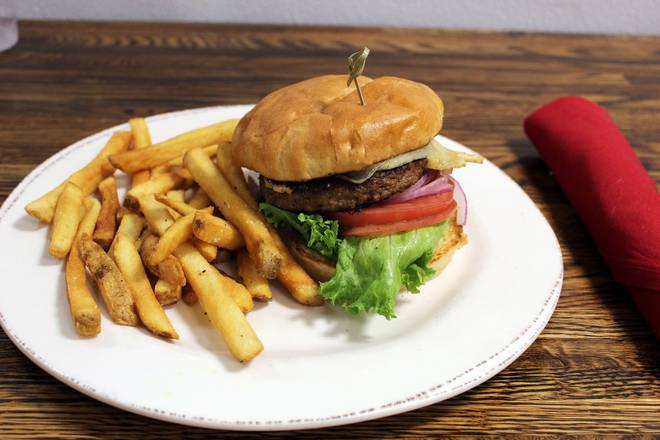Order CLASSIC BURGER food online from Buffalo Rose store, Golden on bringmethat.com
