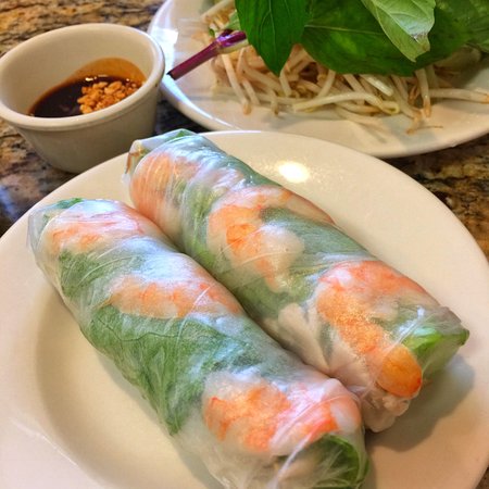 Order A2. Two Spring Rolls/ Goi Cuon food online from Max Saigon store, Chandler on bringmethat.com