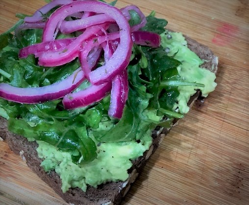 Order Avocado Toast food online from Our Happy Place Cafe store, Corona on bringmethat.com