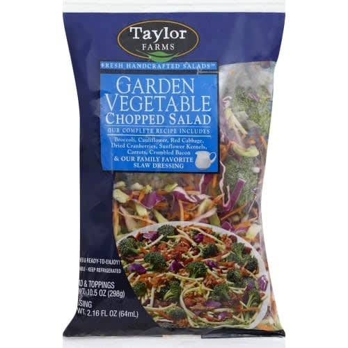 Order Taylor Farms · Garden Vegetable Chopped Salad (10.5 oz) food online from Carrs Express store, Wasilla on bringmethat.com