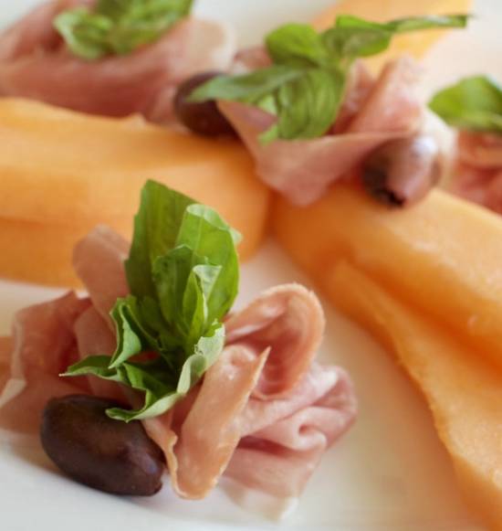 Order PROSCIUTTO & MELONE food online from La Scala store, Beverly Hills on bringmethat.com