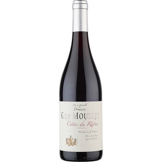 Order Guy Mousset Cotes du Rhone Reserve - 750ml food online from Total Wine & More store, Bloomington on bringmethat.com