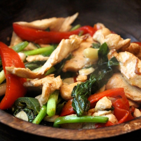 Order Basil Stir Fry food online from Rock wrap & roll store, Chicago on bringmethat.com