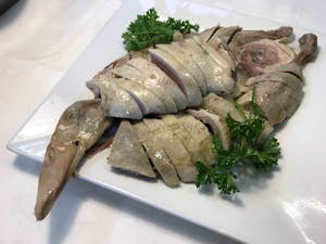 Order D3. Nanjing Boiled Salted Duck (Half) 金陵咸水鸭 (半只) food online from Garage Restaurant store, San Gabriel on bringmethat.com