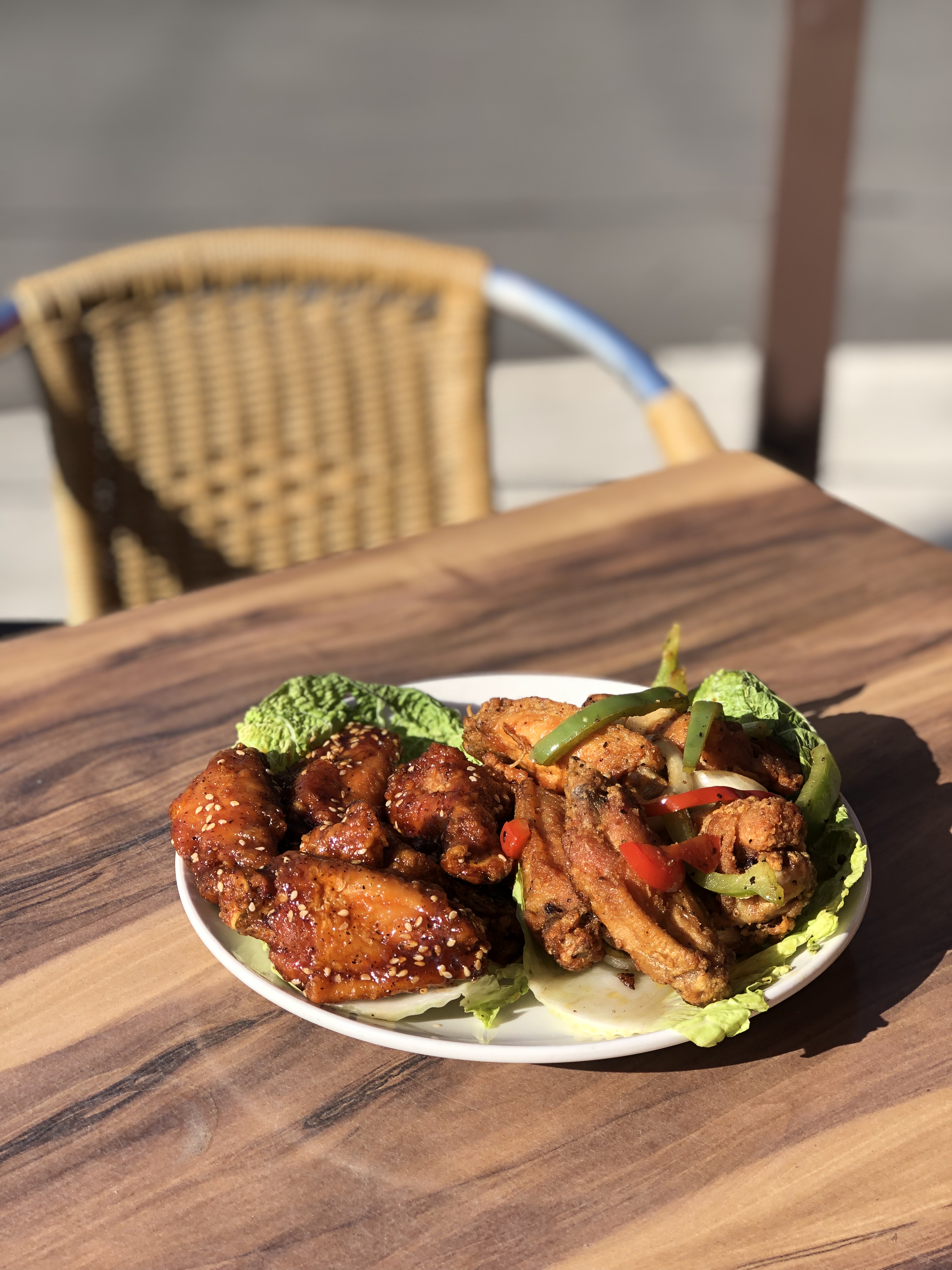 Order 10 Pieces Wings food online from Bamboo store, San Antonio on bringmethat.com