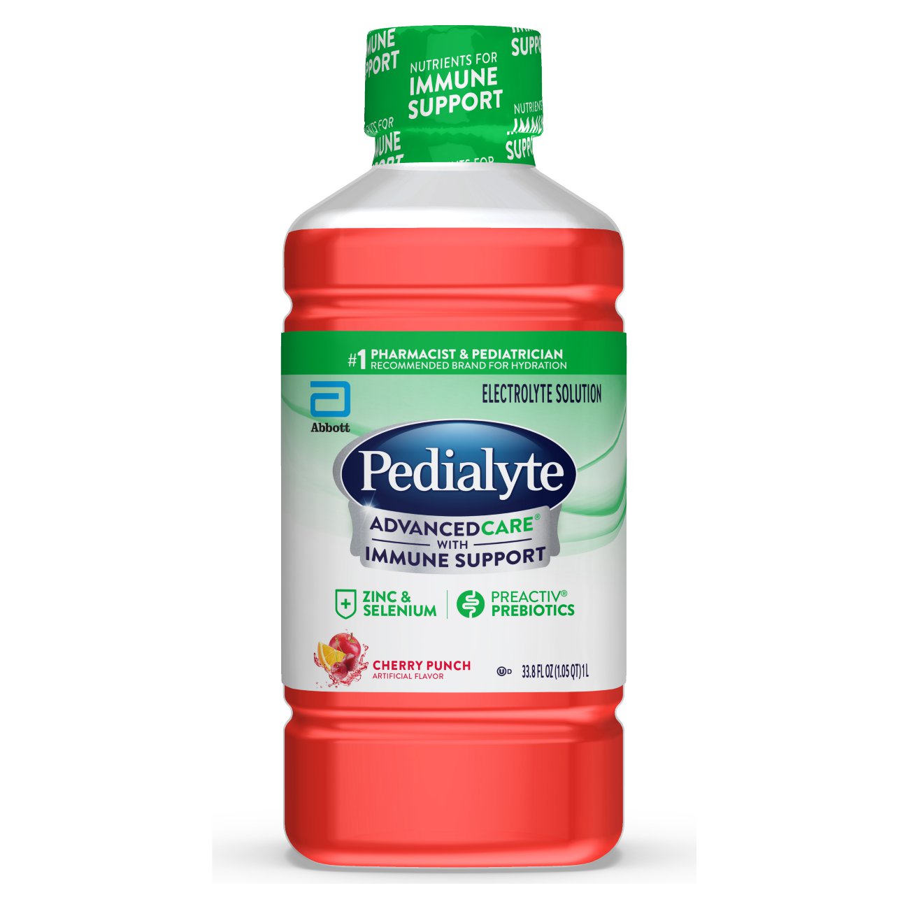 Order Pedialyte AdvancedCare Electrolyte Ready-to-Drink Solution, Cherry Punch - 33.8 fl oz food online from Rite Aid store, SUFFOLK on bringmethat.com