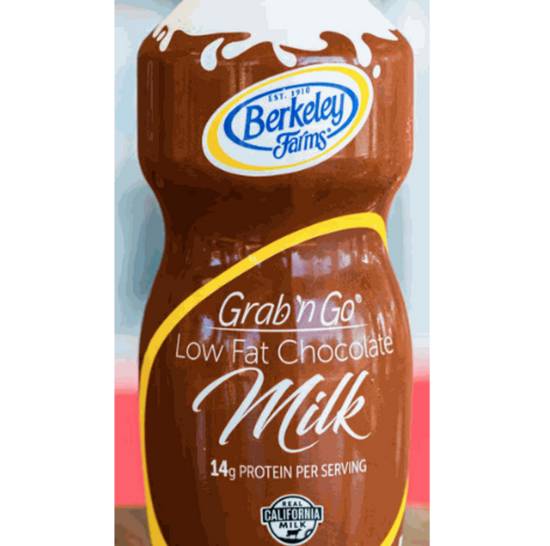Order Berkeley Farms Grab 'n Go Milk - Chocolate food online from IV Deli Mart store, Goleta on bringmethat.com