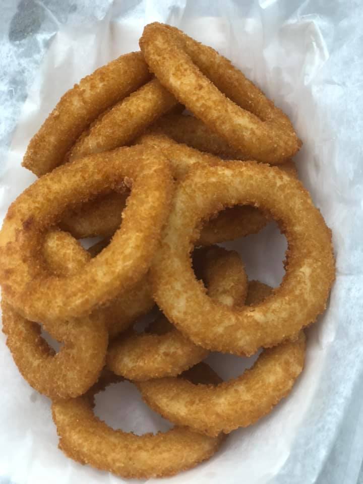 Order Onion Rings food online from Shark Fish & Chicken store, Matteson on bringmethat.com