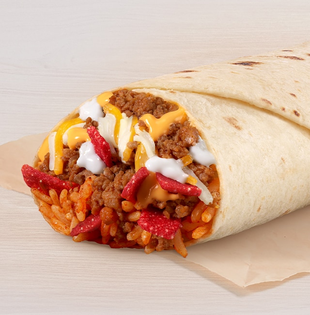 Order Beefy Melt Burrito food online from Taco Bell store, Nashville on bringmethat.com