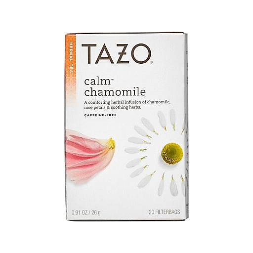 Order Tazo Tea Calm Chamomile (20 CT BAGS) 20380 food online from BevMo! store, Greenbrae on bringmethat.com