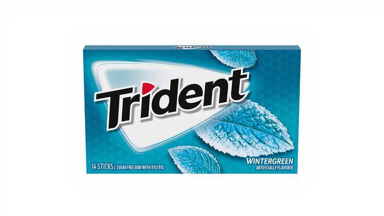 Order Trident Wintergreen Sugar Free Gum, 14 pieces food online from Mac On 4th store, Alton on bringmethat.com