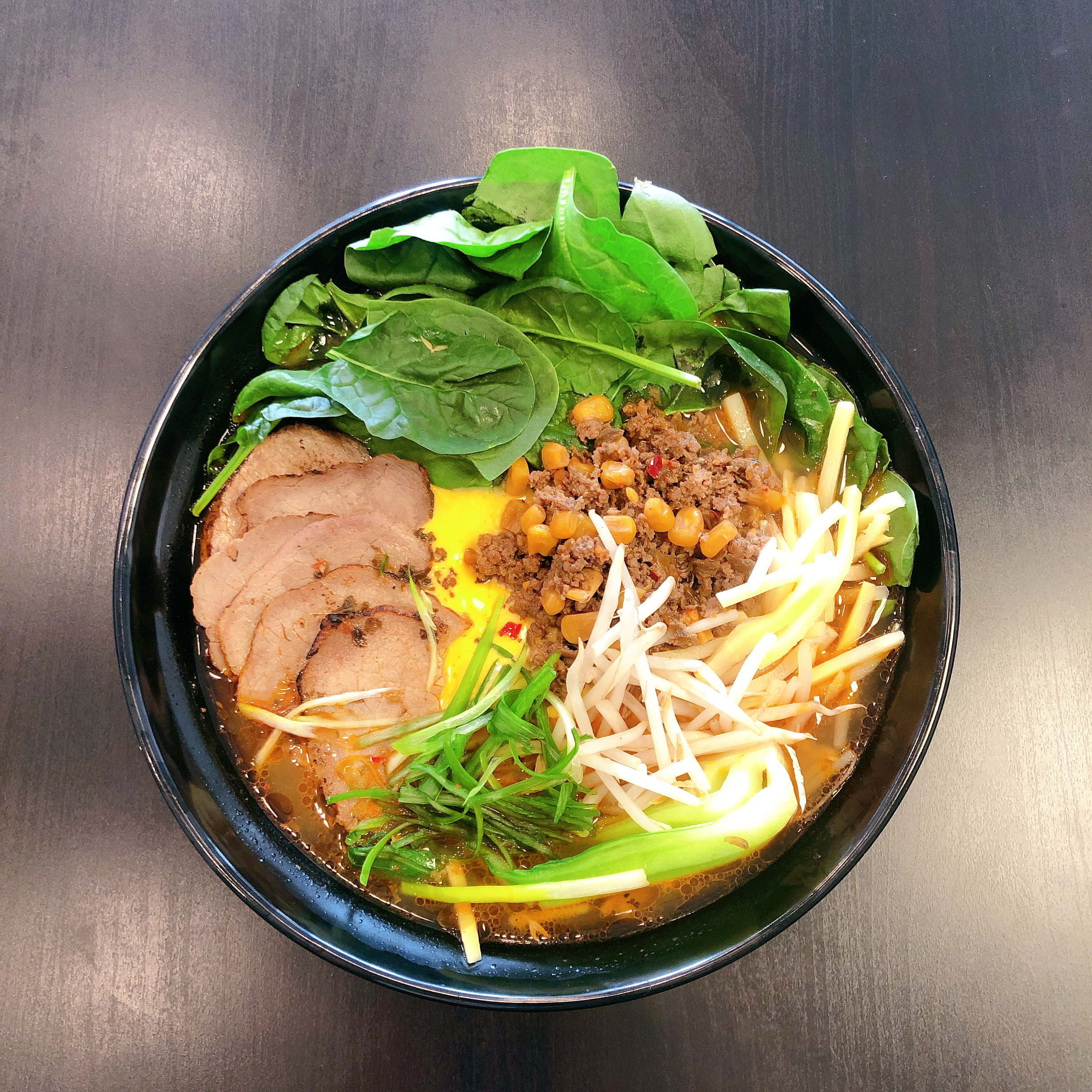 Order Volcano Soup Ramen 火山面 food online from Mian Sichuan store, Tucson on bringmethat.com