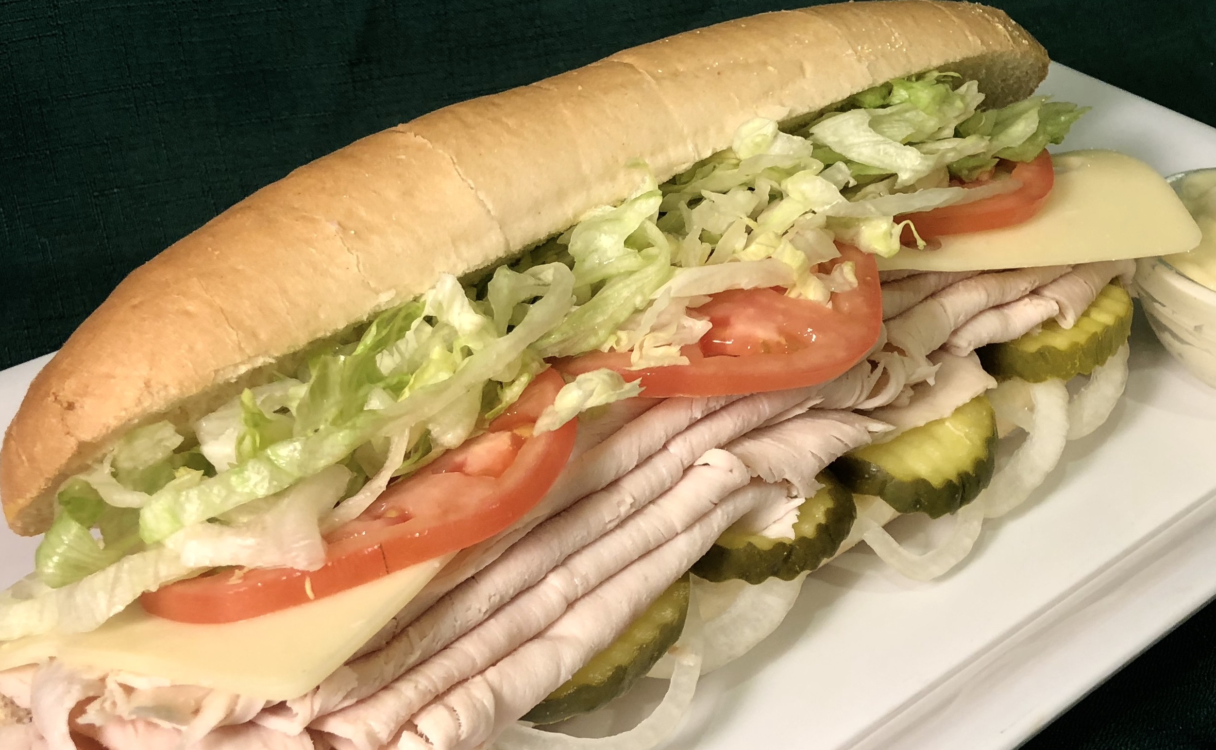 Order Turkey and Cheese food online from Ameci Pizza & Pasta store, Thousand Oaks on bringmethat.com