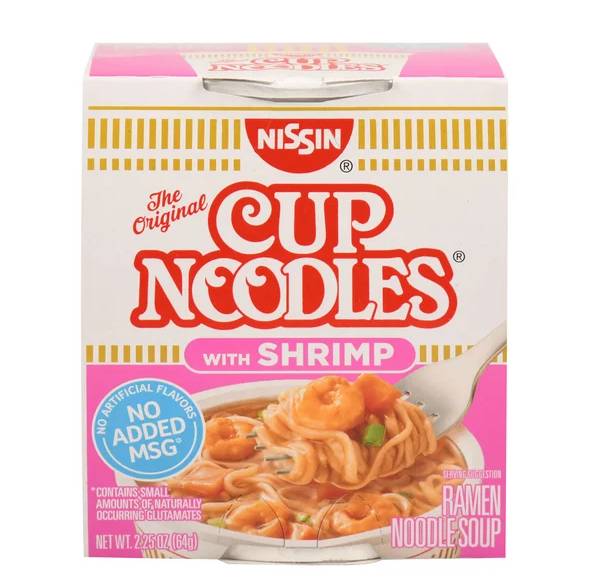 Order Cup Noodles with Shrimp food online from Windy City Liquor Market store, El Cajon on bringmethat.com