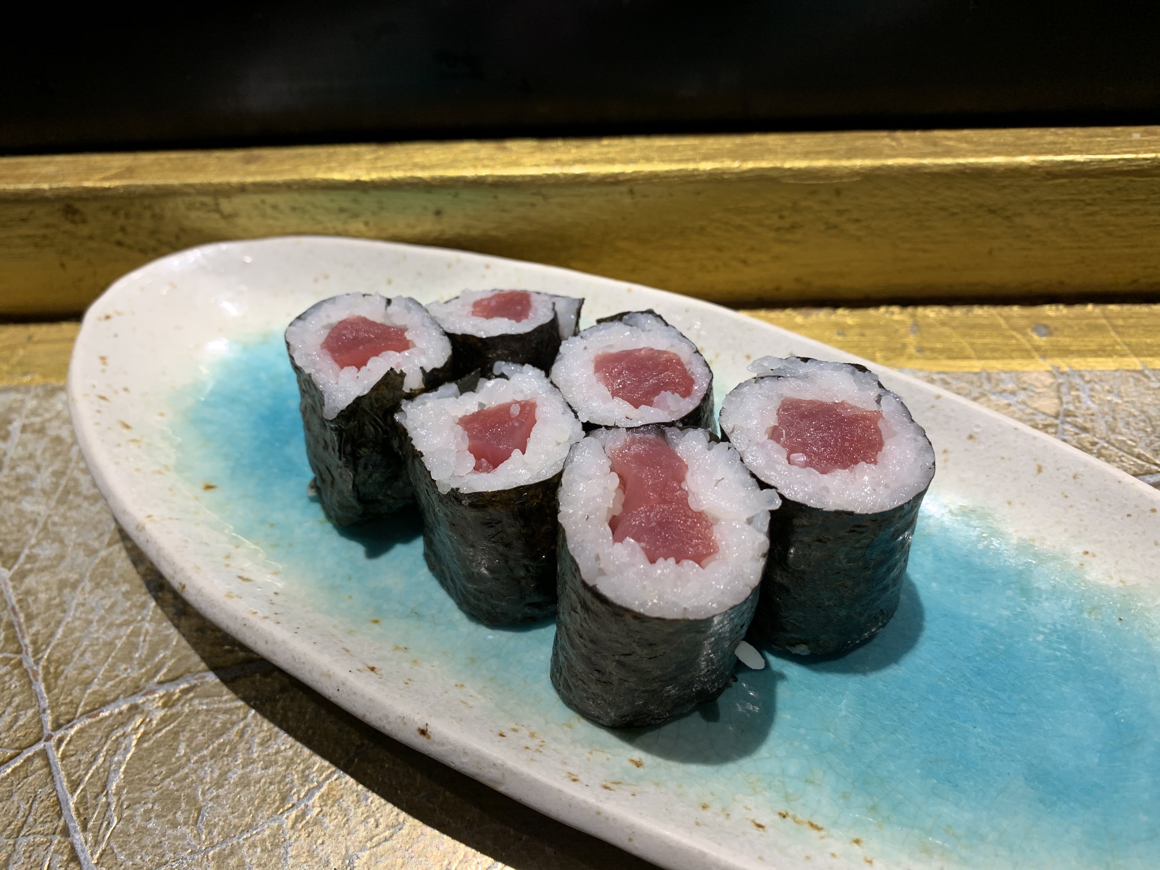 Order Tekka Maki food online from Blue Fin Sushi store, San Francisco on bringmethat.com