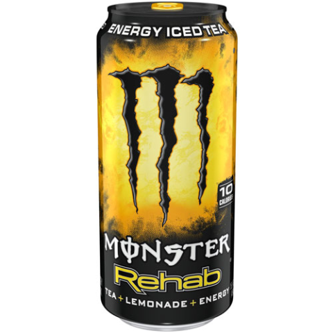 Order Monster Rehab Lemonade Tea 15.5oz food online from 7-Eleven store, La Canada Flintridge on bringmethat.com