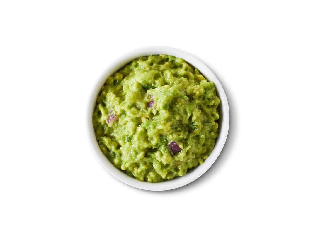 Order Side of Guacamole food online from Qdoba Mexican Eats store, Columbus on bringmethat.com