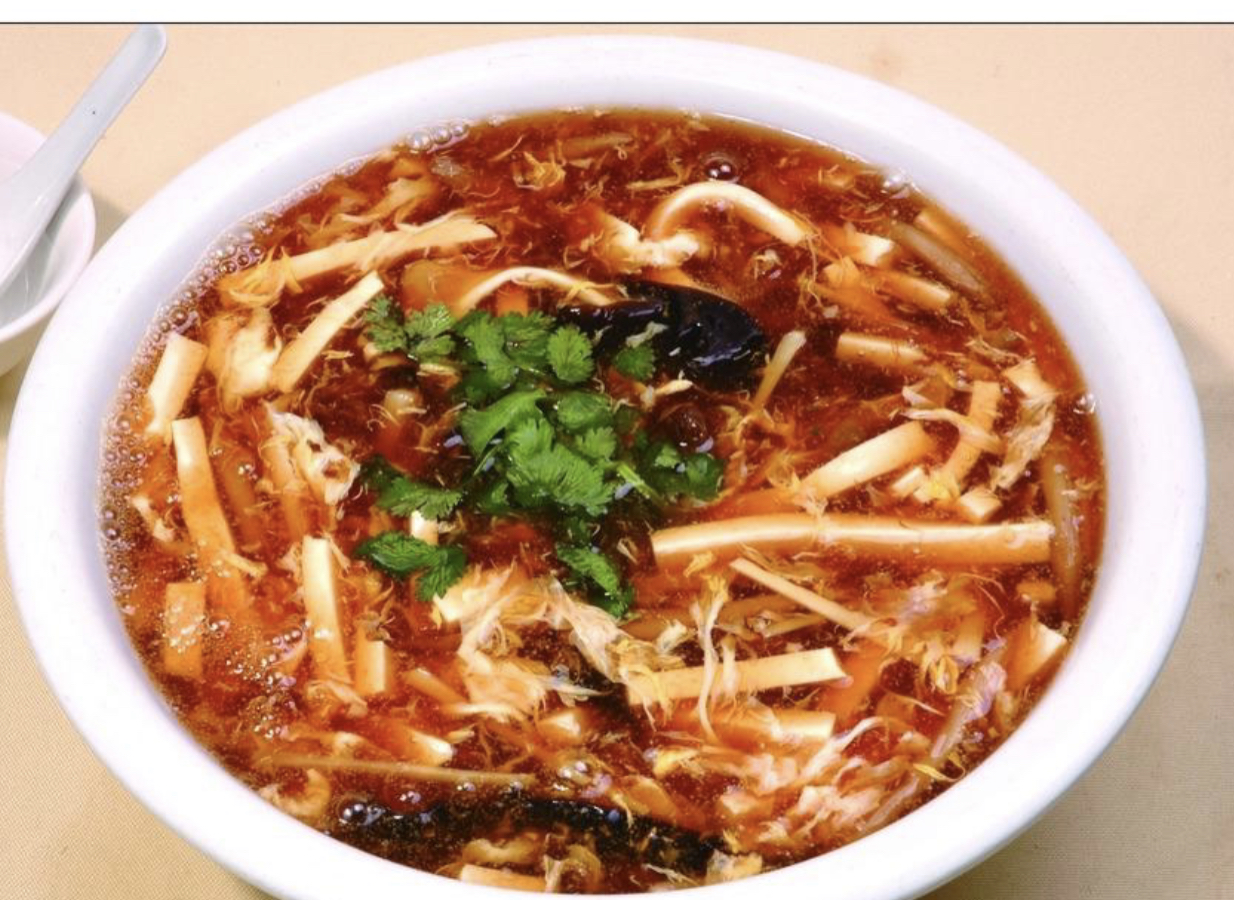 Order Hot & Sour Soup food online from Chef Wu store, Roswell on bringmethat.com