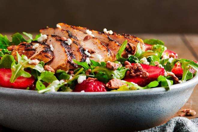 Order NEW!  Strawberry Salad food online from Outback Steakhouse store, Coraopolis on bringmethat.com