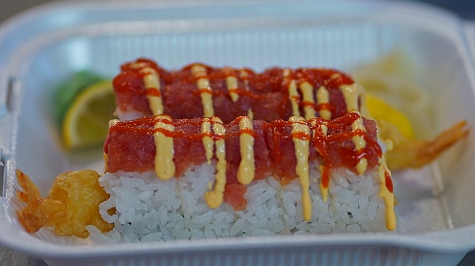 Order Fire Dragon Roll food online from "CJ Fusion " store, Fairfield on bringmethat.com