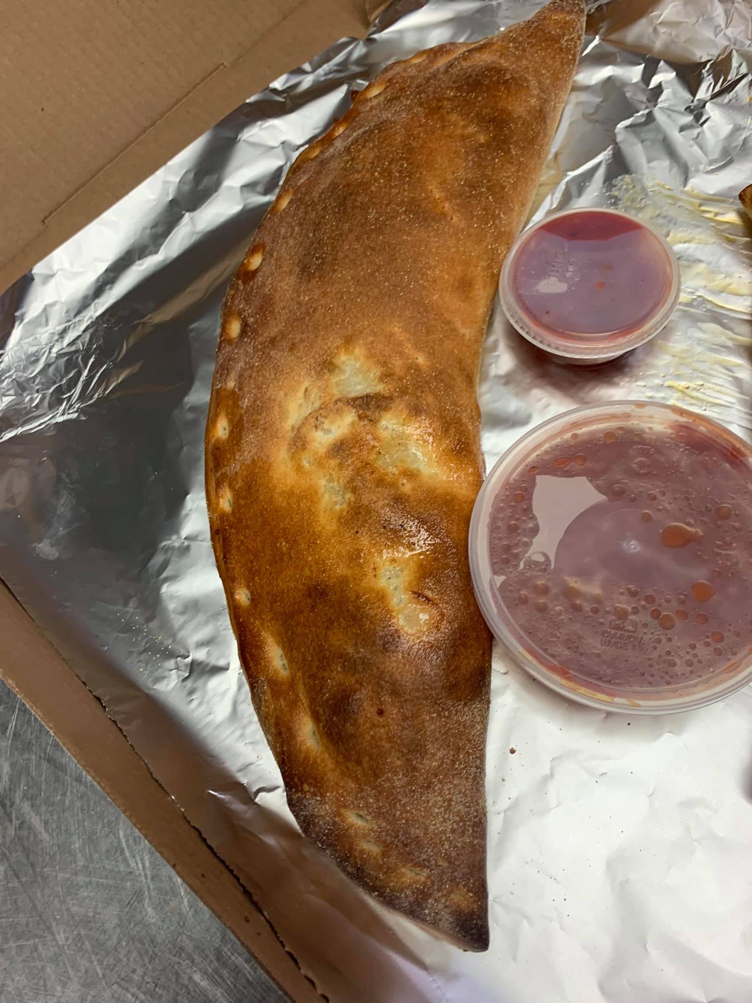 Order Cheese Calzone - Small food online from Alfredo Brick Oven Pizza store, Hazle Township on bringmethat.com