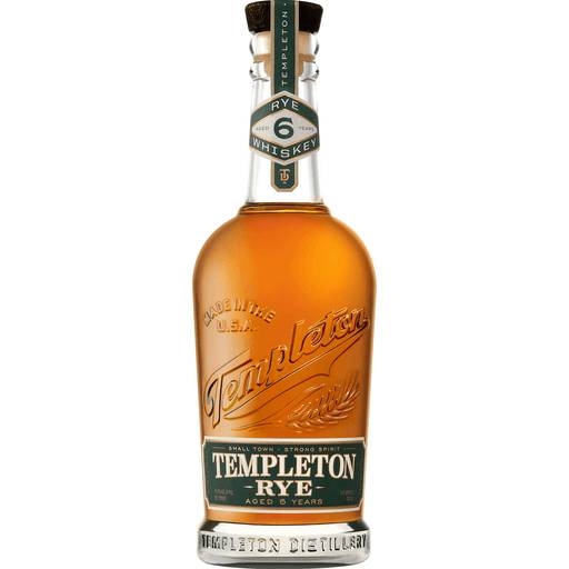 Order Templeton Rye Whiskey 6 Year (750 ML) 114117 food online from Bevmo! store, Los Angeles on bringmethat.com