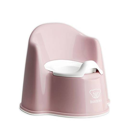 Order BABYBJÖRN® Potty Chair in Powder Pink/White food online from buybuy BABY store, Fresno on bringmethat.com