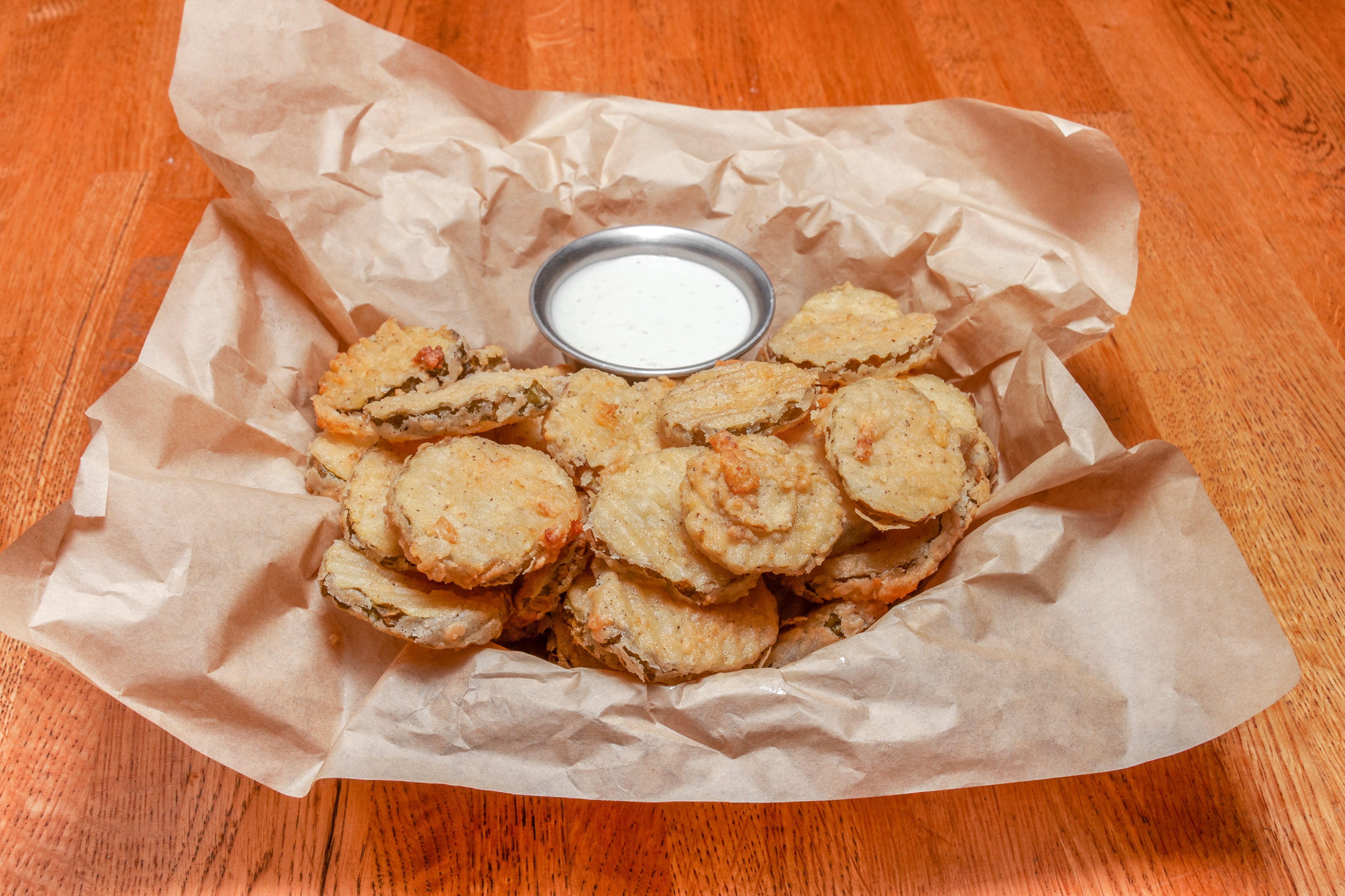 Order Pickle Chips - Appetizer food online from Chow Pizza Bar store, Raleigh on bringmethat.com