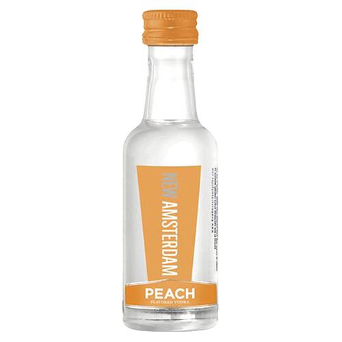 Order New Amsterdam Peach - 50ml/Single food online from Bottle Shop & Spirits store, Los Alamitos on bringmethat.com