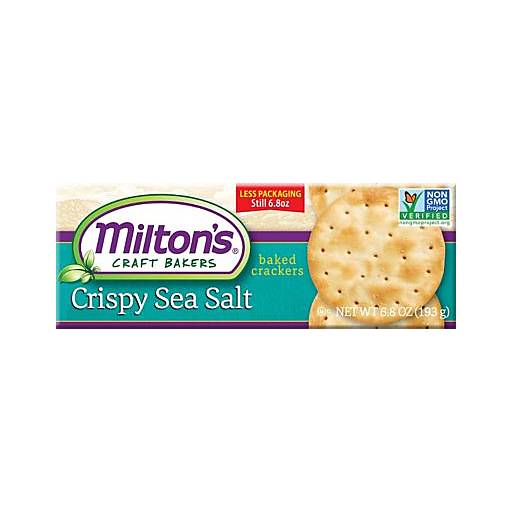 Order Milton's Crackers Crispy Sea Salt (EACH) 130179 food online from Bevmo! store, Chico on bringmethat.com