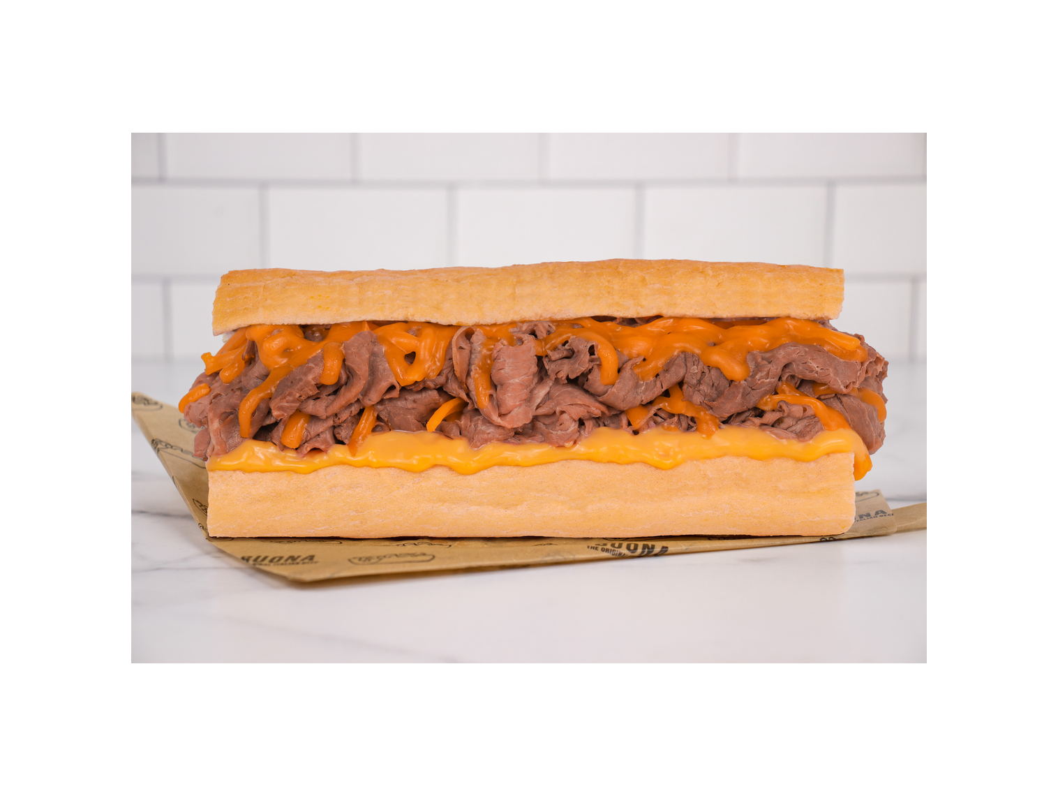 Order Cheesy Cheddar Beef food online from Buona store, Oak Park on bringmethat.com