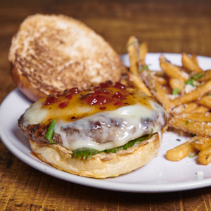 Order La Frieda Burger food online from Rotiss-A-Q store, Mount Kisco on bringmethat.com