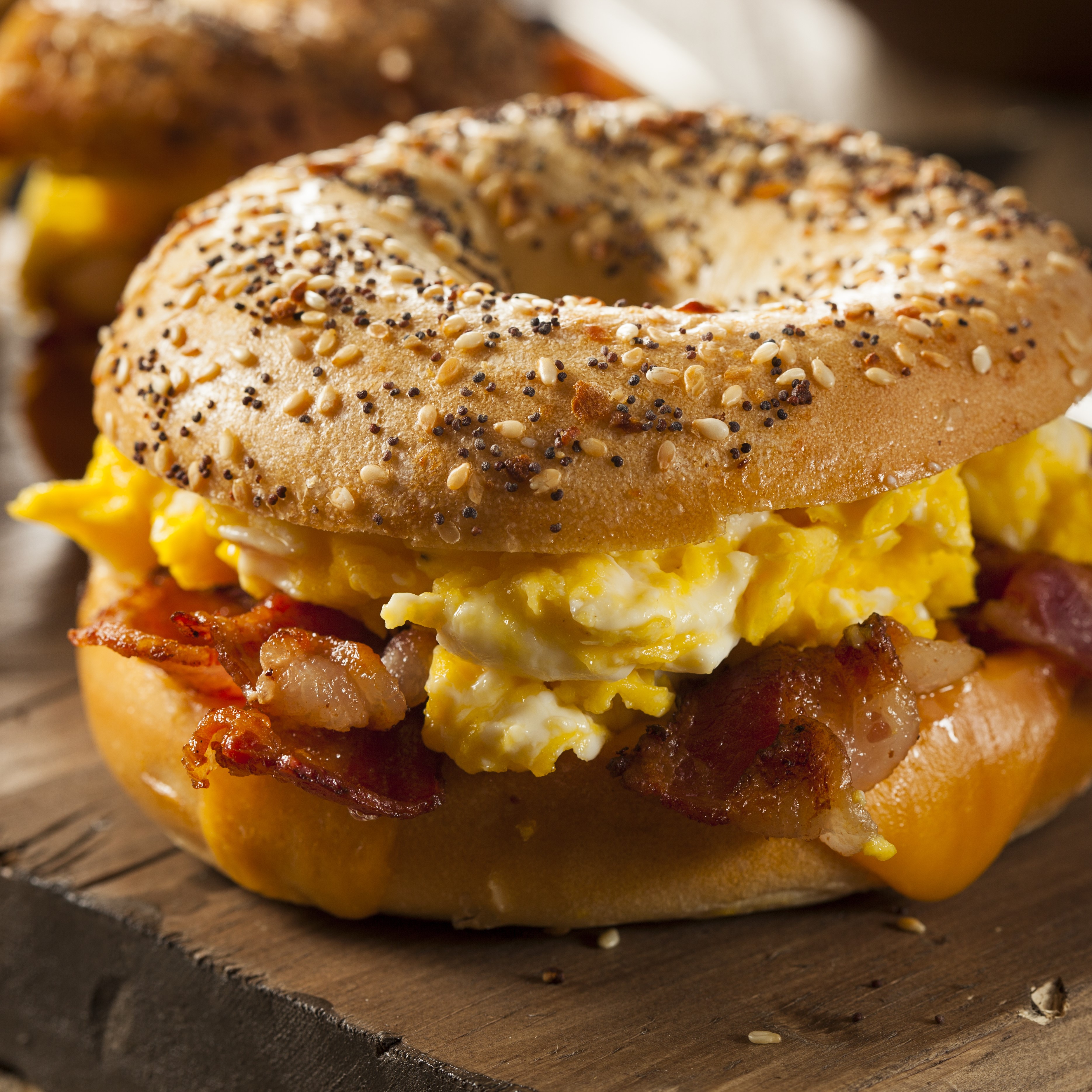 Order Egg and Cheese with Bacon Sandwich food online from West Bank Gourmet Deli store, New York on bringmethat.com