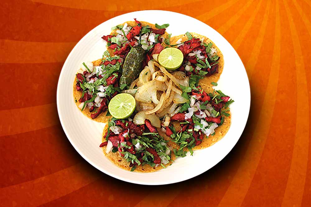 Order Tacos De Trompo food online from 100% Antojitos Mexicanos - Mission Griffin store, Mission on bringmethat.com