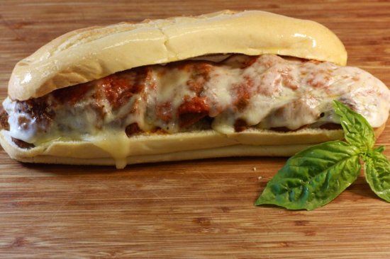 Order Meatball Parmigiana Hero food online from Picasso Pizza store, New York on bringmethat.com