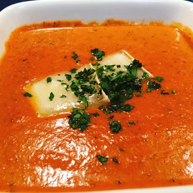 Order Tomato Brie Soup food online from Bistro 7 store, Reno on bringmethat.com