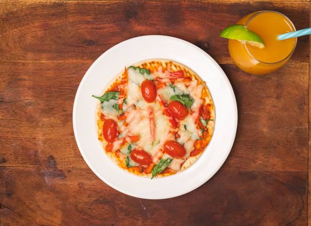 Order Margherita Pizza food online from Tropical Cuisine store, Collegedale on bringmethat.com