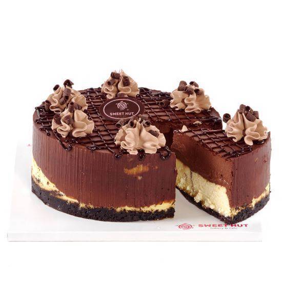 Order Chocolate Ganache Cheesecake 6" food online from Shanghai Cafe store, Duluth on bringmethat.com
