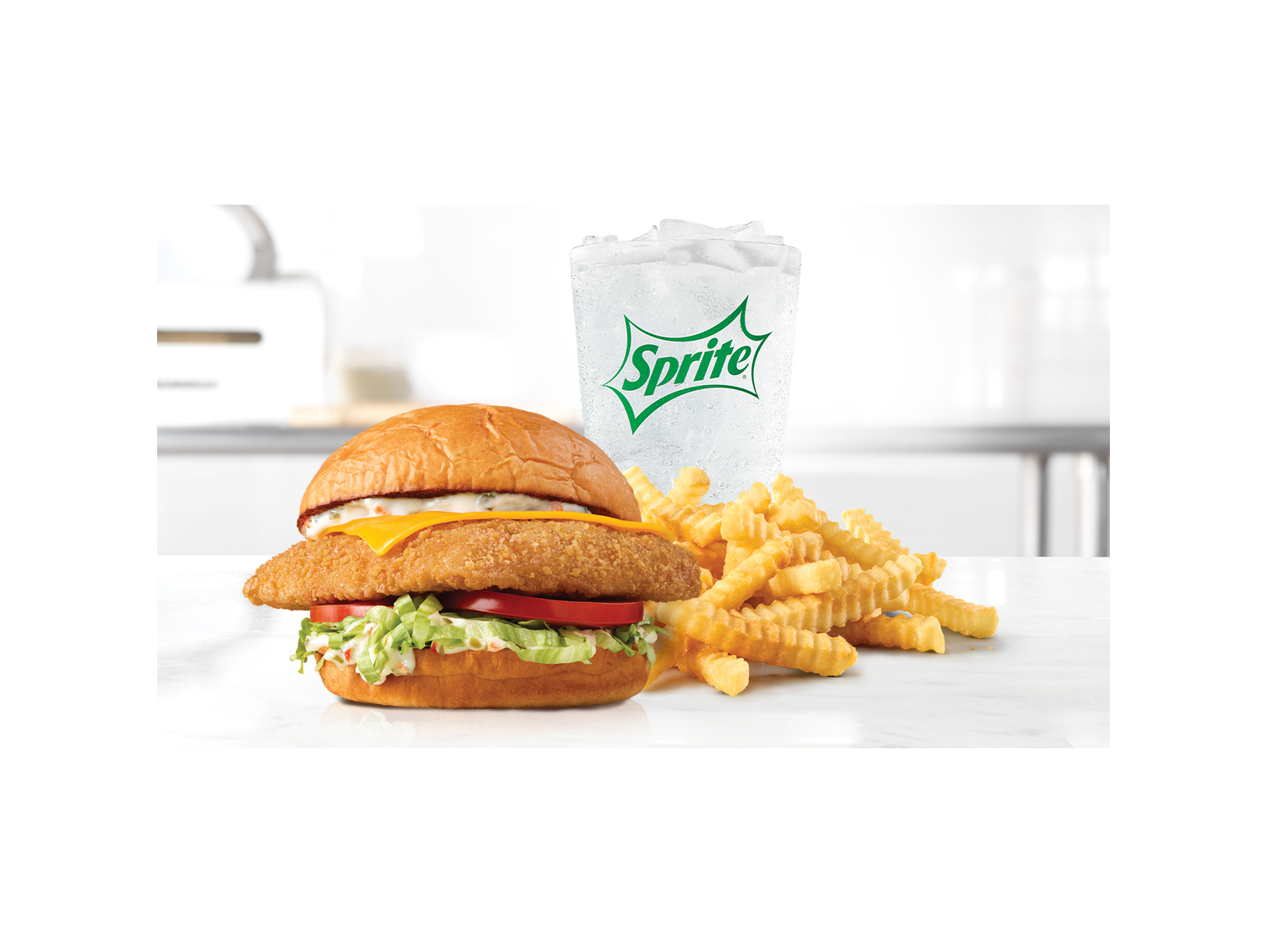 Order King’s Hawaiian® Fish Sandwich food online from Arby store, Cleveland on bringmethat.com